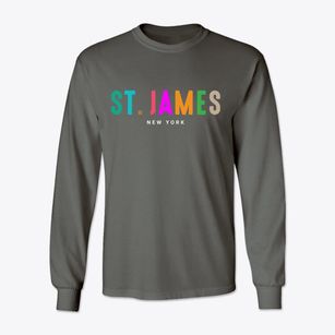 St. James New York Color Pop Classic Long Sleeve T-Shirt