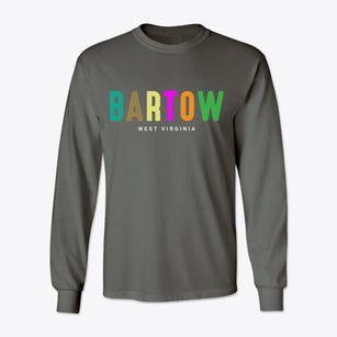 Bartow West Virginia Color Pop Classic Long Sleeve T-Shirt