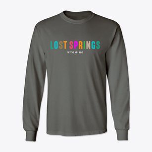 Lost Springs Wyoming Color Pop Classic Long Sleeve T-Shirt