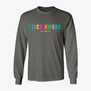 Lincolnwood Illinois Color Pop Classic Long Sleeve T-Shirt