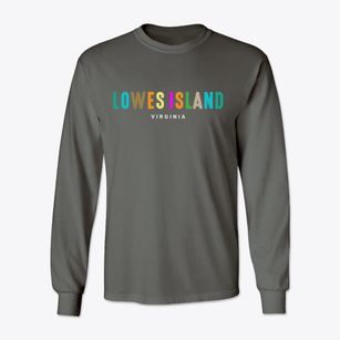 Lowes Island Virginia Color Pop Classic Long Sleeve T-Shirt