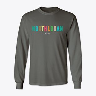 North Logan Utah Color Pop Classic Long Sleeve T-Shirt