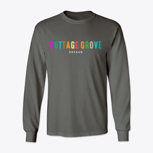 Cottage Grove Oregon Color Pop Classic Long Sleeve T-Shirt