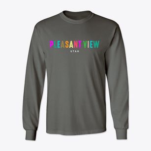 Pleasant View Utah Color Pop Classic Long Sleeve T-Shirt