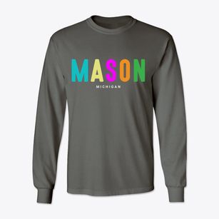 Mason Michigan Color Pop Classic Long Sleeve T-Shirt