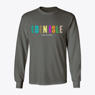 Eden Isle Louisiana Color Pop Classic Long Sleeve T-Shirt