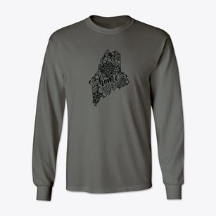  Maine Mandala Classic Long Sleeve T-Shirt