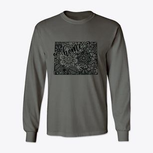  Wyoming Mandala Classic Long Sleeve T-Shirt