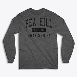 Pea Hill North Carolina Classic Established Classic Long Sleeve T-Shirt