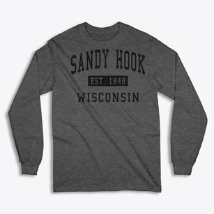 Sandy Hook Wisconsin Classic Established Classic Long Sleeve T-Shirt