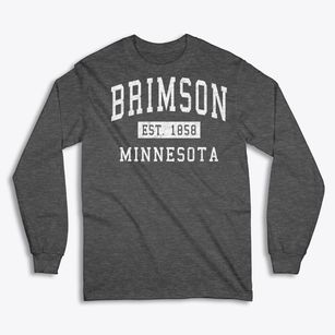 Brimson Minnesota Classic Established Classic Long Sleeve T-Shirt