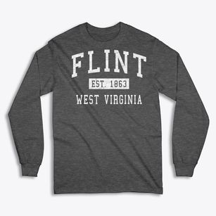 Flint West Virginia Classic Established Classic Long Sleeve T-Shirt