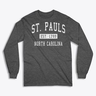 St. Pauls North Carolina Classic Established Classic Long Sleeve T-Shirt