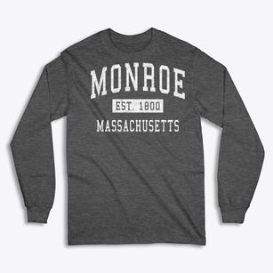 Monroe Massachusetts Classic Established Classic Long Sleeve T-Shirt