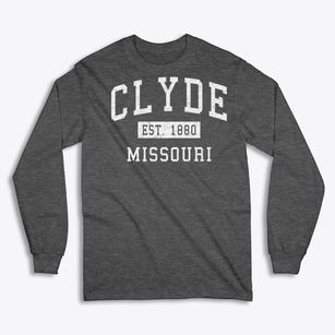 Clyde Missouri Classic Established Classic Long Sleeve T-Shirt