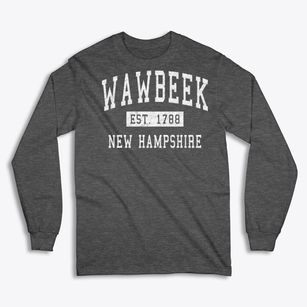 Wawbeek New Hampshire Classic Established Classic Long Sleeve T-Shirt