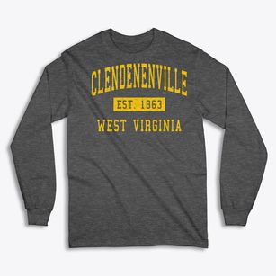 Clendenenville West Virginia Classic Established Classic Long Sleeve T-Shirt