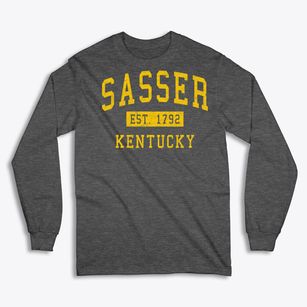 Sasser Kentucky Classic Established Classic Long Sleeve T-Shirt