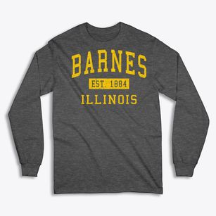 Barnes Illinois Classic Established Classic Long Sleeve T-Shirt
