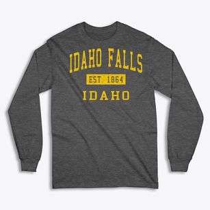 Idaho Falls Idaho Classic Established Classic Long Sleeve T-Shirt