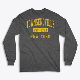 Townsendville New York Classic Established Classic Long Sleeve T-Shirt