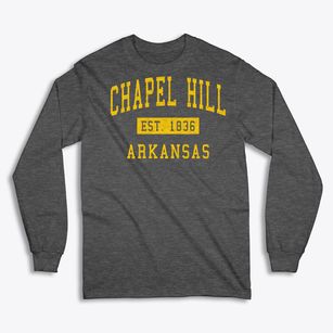 Chapel Hill Arkansas Classic Established Classic Long Sleeve T-Shirt