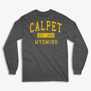 Calpet Wyoming Classic Established Classic Long Sleeve T-Shirt