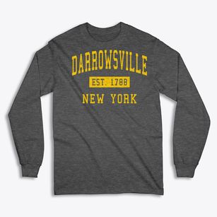 Darrowsville New York Classic Established Classic Long Sleeve T-Shirt