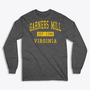 Garners Mill Virginia Classic Established Classic Long Sleeve T-Shirt