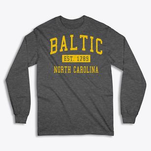 Baltic North Carolina Classic Established Classic Long Sleeve T-Shirt