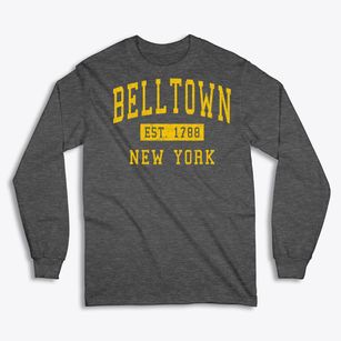 Belltown New York Classic Established Classic Long Sleeve T-Shirt