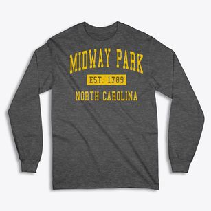 Midway Park North Carolina Classic Established Classic Long Sleeve T-Shirt