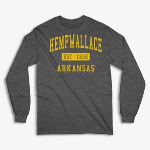 Hempwallace Arkansas Classic Established Classic Long Sleeve T-Shirt