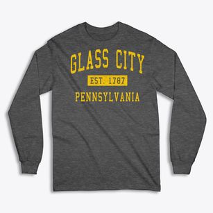 Glass City Pennsylvania Classic Established Classic Long Sleeve T-Shirt