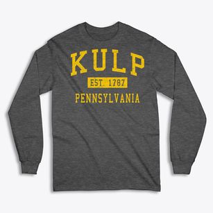 Kulp Pennsylvania Classic Established Classic Long Sleeve T-Shirt