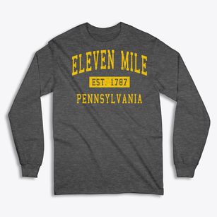 Eleven Mile Pennsylvania Classic Established Classic Long Sleeve T-Shirt