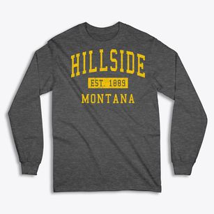 Hillside Montana Classic Established Classic Long Sleeve T-Shirt