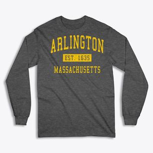 Arlington Massachusetts Classic Established Classic Long Sleeve T-Shirt