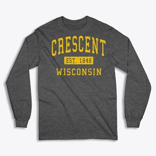 Crescent Wisconsin Classic Established Classic Long Sleeve T-Shirt