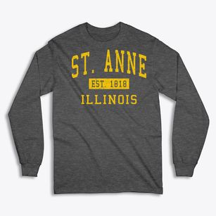 St. Anne Illinois Classic Established Classic Long Sleeve T-Shirt