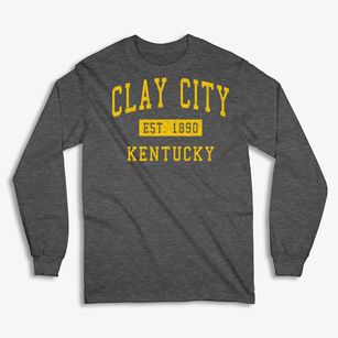Clay City Kentucky Classic Established Classic Long Sleeve T-Shirt
