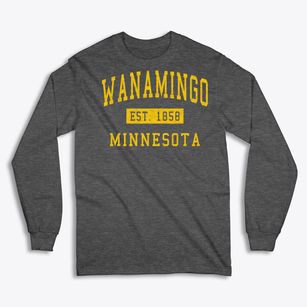 Wanamingo Minnesota Classic Established Classic Long Sleeve T-Shirt