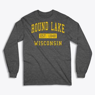 Round Lake Wisconsin Classic Established Classic Long Sleeve T-Shirt