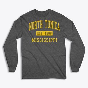 North Tunica Mississippi Classic Established Classic Long Sleeve T-Shirt