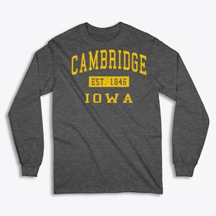 Cambridge Iowa Classic Established Classic Long Sleeve T-Shirt