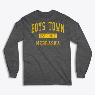 Boys Town Nebraska Classic Established Classic Long Sleeve T-Shirt