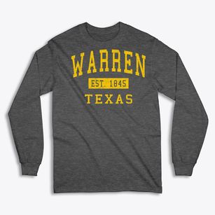 Warren Texas Classic Established Classic Long Sleeve T-Shirt