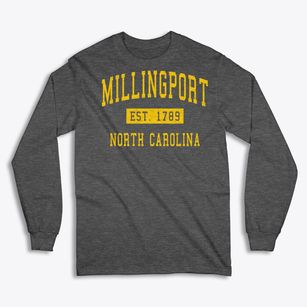 Millingport North Carolina Classic Established Classic Long Sleeve T-Shirt