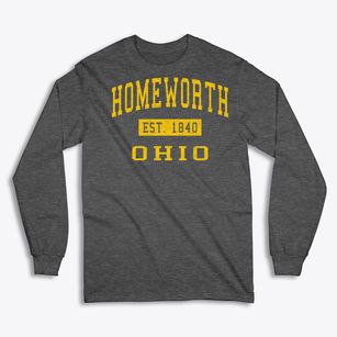 Homeworth Ohio Classic Established Classic Long Sleeve T-Shirt