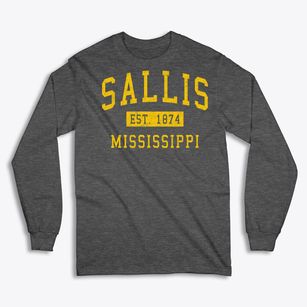 Sallis Mississippi Classic Established Classic Long Sleeve T-Shirt
